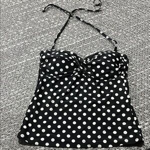 George | Polka Dot Tankini Swim Top
